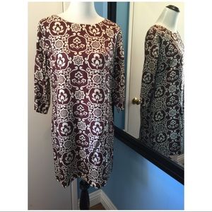 VELVET Silk Shift Dress👠